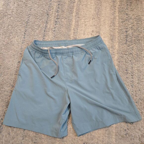 Chubbies Shorts Mens Medium Green Athletic Liner 7"  Inseam Performance Gym Run - Picture 1 of 10